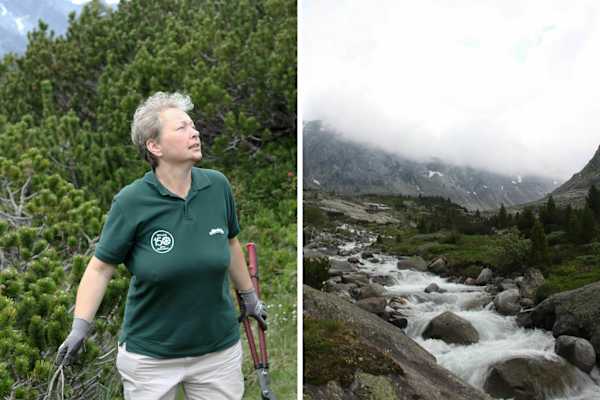 Anita Gansfuss war schon 18 Mal bei einem Bergwaldprojekt