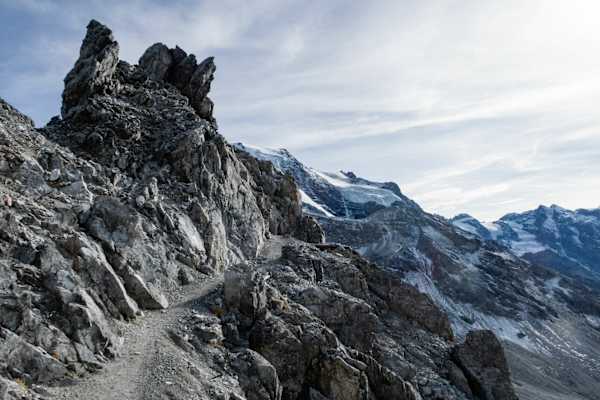 Aussichtsreicher Wanderweg zur Payerhütte