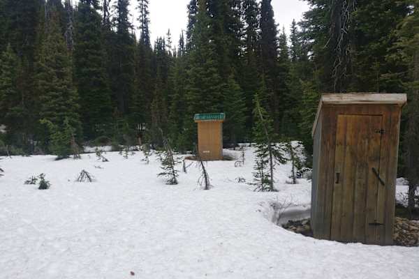 Yoho Lake Camping
