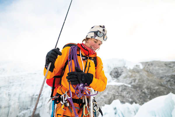 Hilaree Nelson auf dem Lhotse