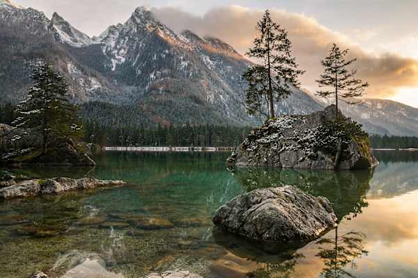 Marcel Rux: „Am Hintersee, Berchtesgadener Land.“
