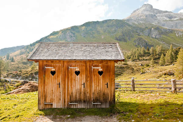 Die beste aller Lösungen: Vorhandene Toiletten nutzen