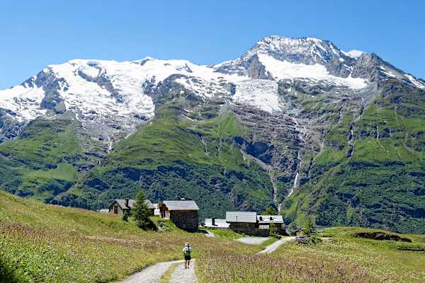 Wander-Paradies Vanoise-Nationalpark: Mont Pourri (3.779 m) und Gurraz-Gletscher
