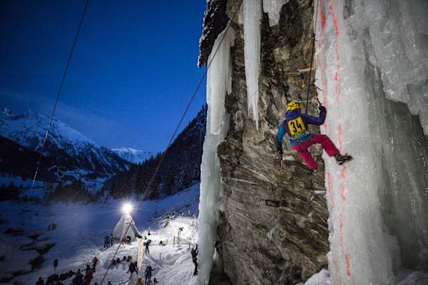 Eiskletterfestival im Eispark Osttirol
