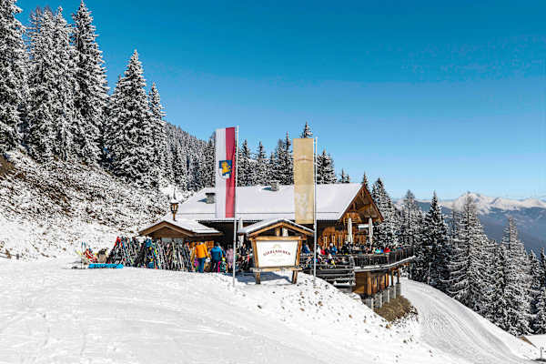 Die Vierlauchenhütte in der Wildkogel-Arena
