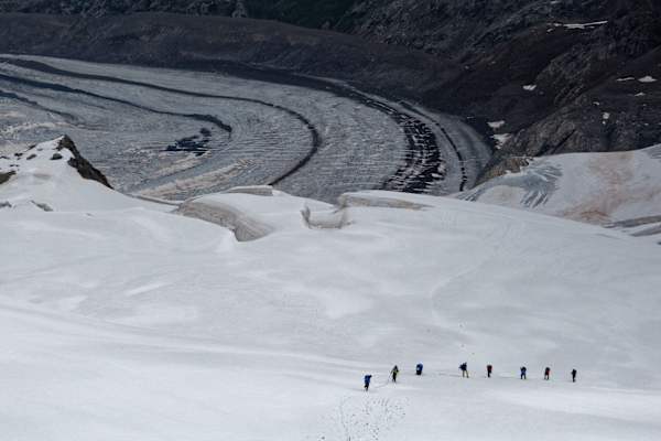 Piz Palü Engadin Salewa Basecamp Bergwelten