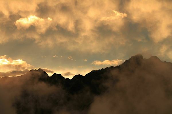 Sonnenuntergang im Karwendel