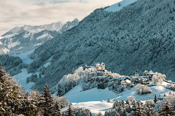 Winter in der Schweiz