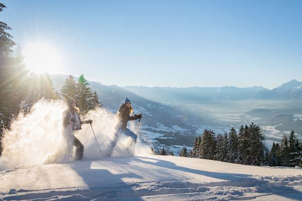 Abseits des Trubels genießt man den Winter von seiner stillen Seite.