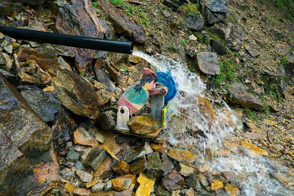 Zeisch-Alm: Wasserrad