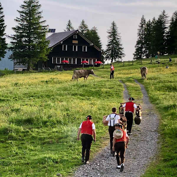 Die Hütte ist auch für Familien leicht zu erreichen.