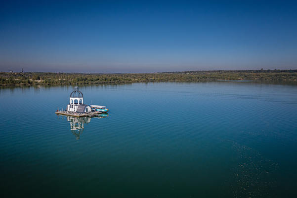VINETA auf dem Störmthaler See