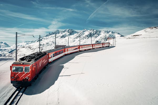 Winter in der Schweiz