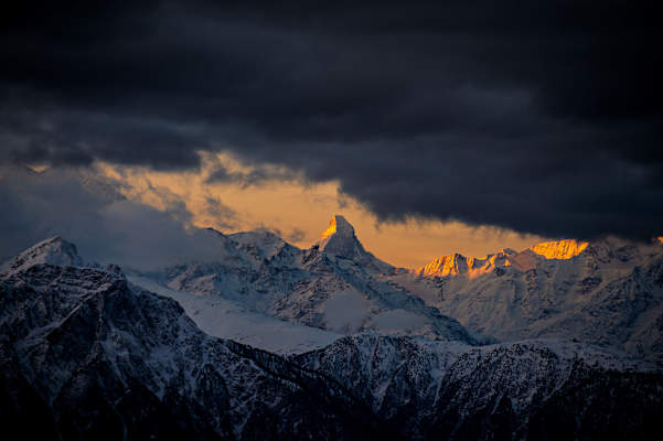 Winter in der Schweiz