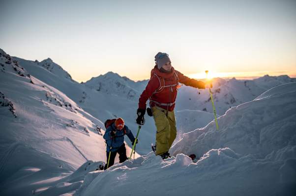 „Nadine Wallner – Tiefschnee am Arlberg“