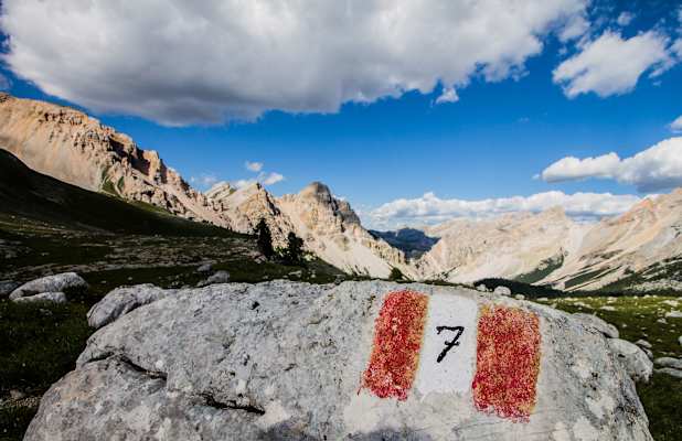 Hochfläche Fanes am späten Nachmittag