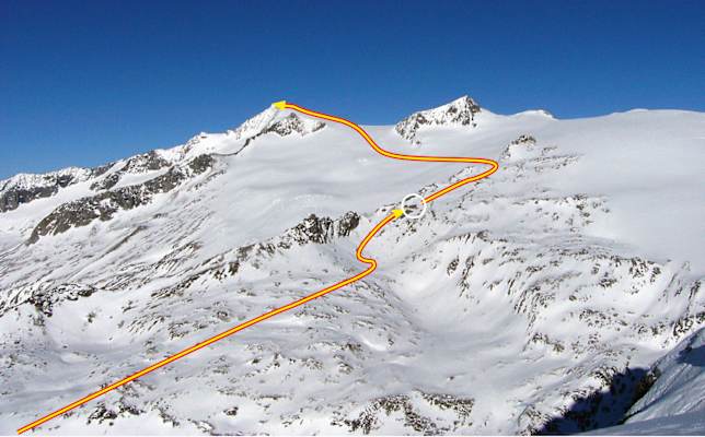Großvenediger, 3.666 m