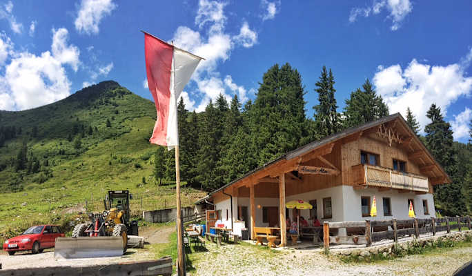 Die Almind-Alm im Sellrain