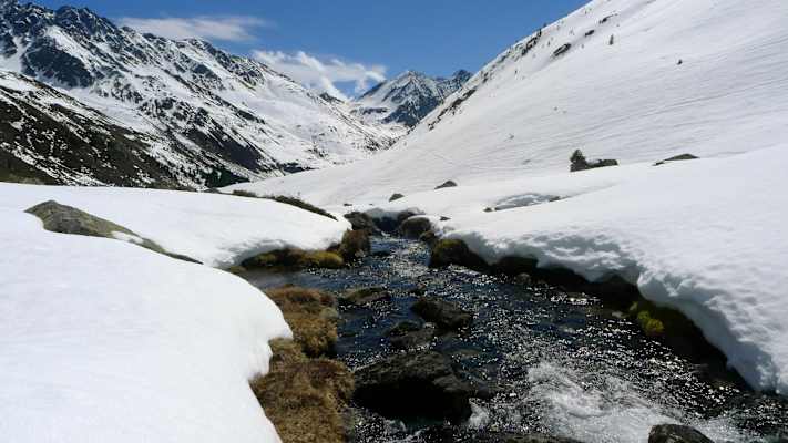 Aufstieg auf den Zwieselbacher Rosskogel