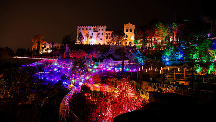 Lichtershow Lumagica in Schenna