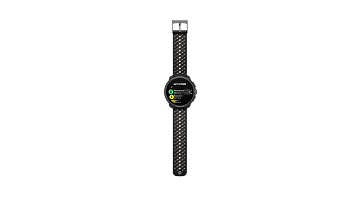 sportuhr suunto race 2 in der frontalaufnahme in der farbe titanium black
