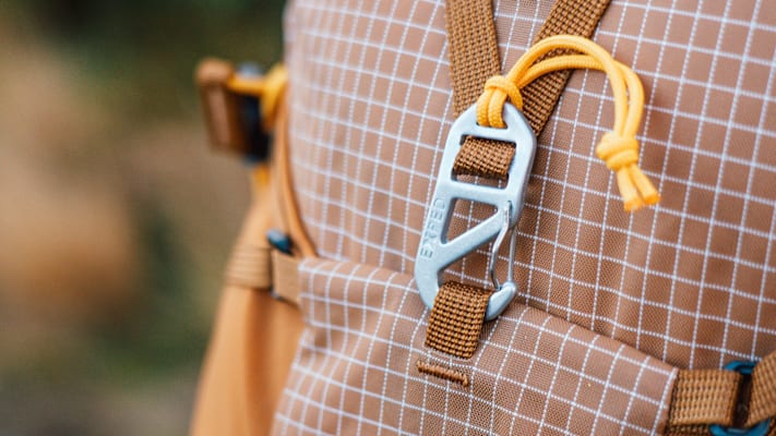 Die Modularen Befestigungspunkte des Rucksacks