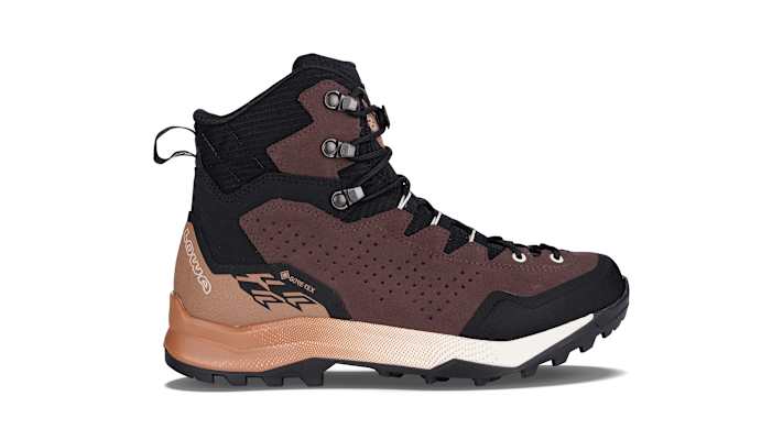 Der LOWA® EXPLORER GTX MID für Damen in der Farbe altrosa/ton.
