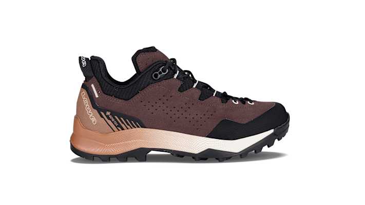 Der LOWA® EXPLORER GTX LO für Damen in der Farbe altrosa/ton.