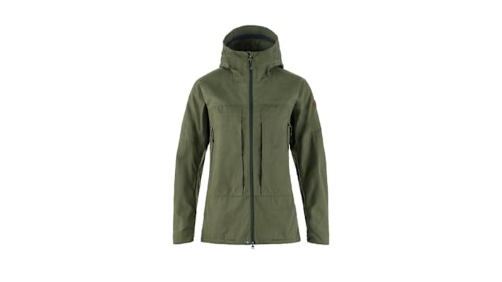 Die Bergtage G-1000-Jacke für Damen in der Farbe „Laurel Green”.
