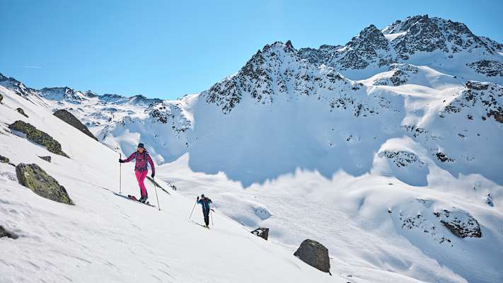 Herrliche Skitour im Jamtal.