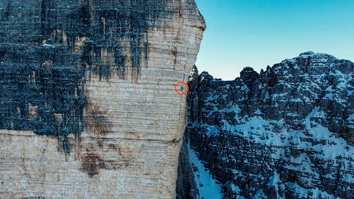 1. Drei Zinnen Traverse Winterbegehung