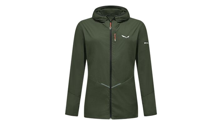 Die Pedroc Wind HD Light Jacke für Damen in der Farbe Dark Olive