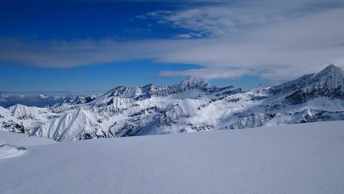 Skitour auf die Hochfürleg im Stubachtal im Salzburger Land