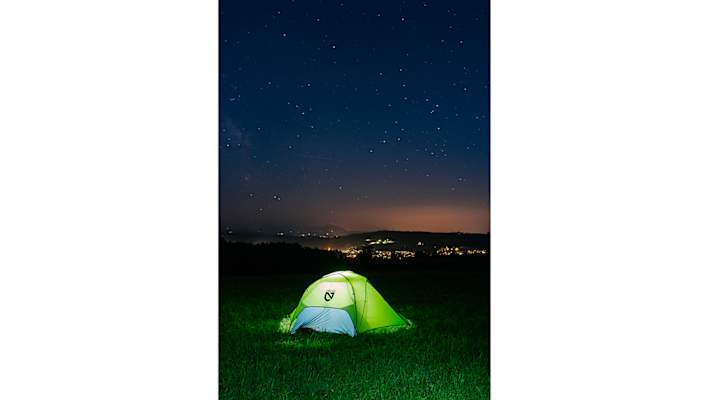 Legales Wildzelten