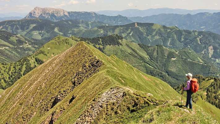 Styrian Iron Trail - Etappe 4 - Abstieg entlang des Grates