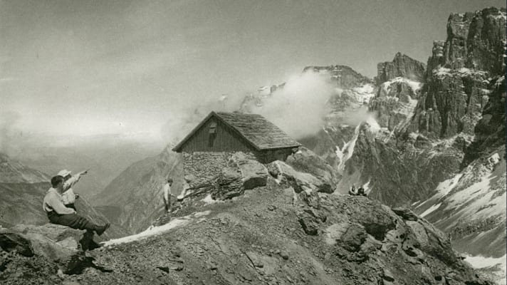 Grünhornhütte historisch