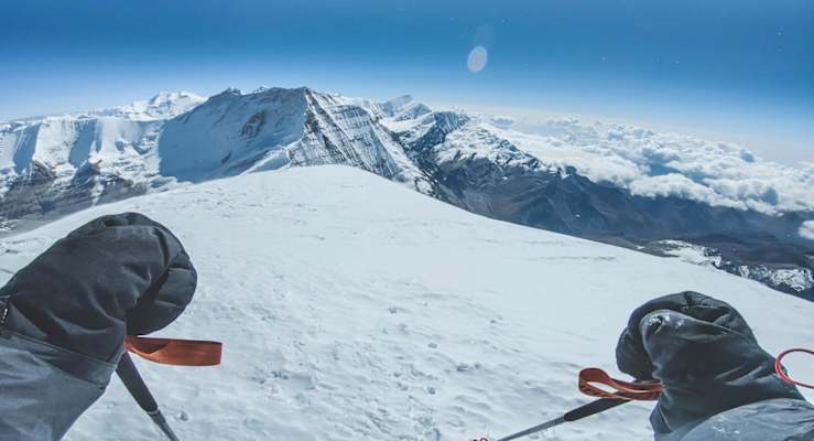 Abfahrt Benedikt Böhm Dhaulagiri VII