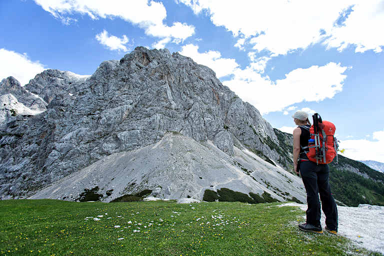 Blick Richtung Prisojnik