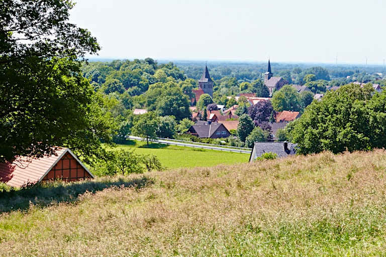 Blick auf Brochterbeck