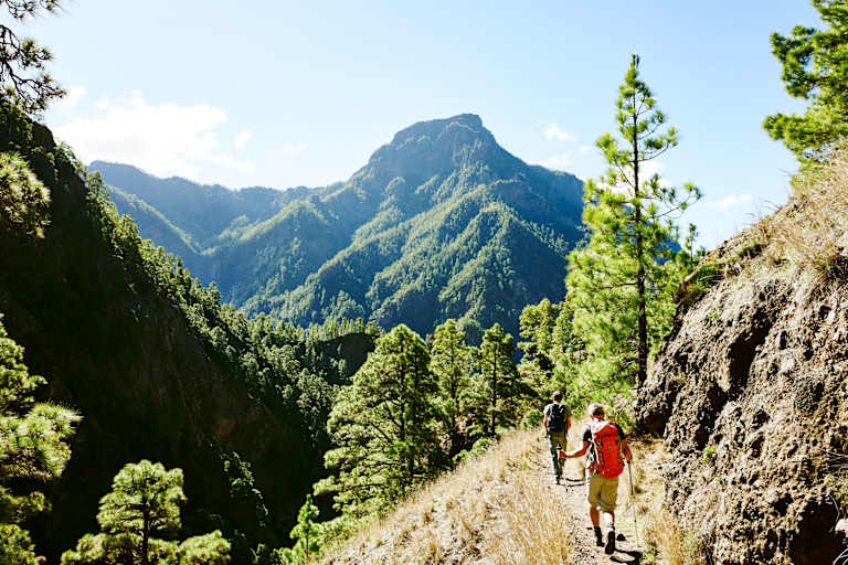 Wanderer auf La Palma