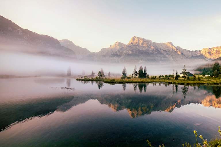 Mystisch - der Almsee bei Grünau
