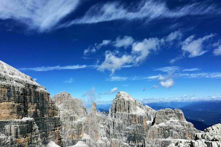 Ferrata Brentari im Trentino