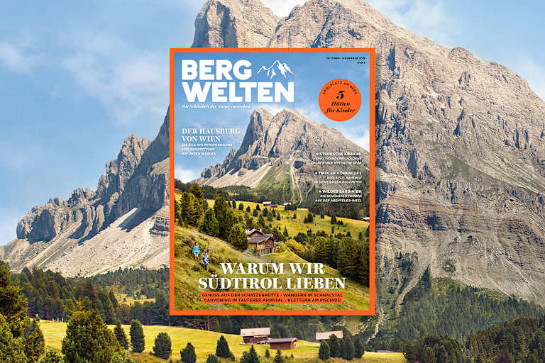 Das aktuelle Bergwelten Magazin (Oktober/ November 2018)