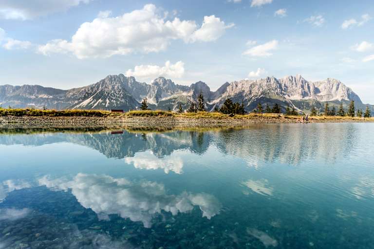 Astbergsee und Wilder Kaiser in Tirol