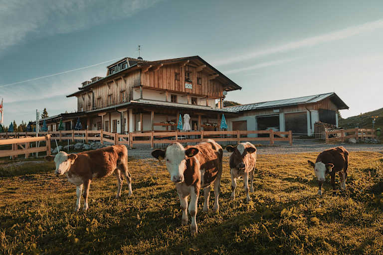 Das Straubinger Haus auf der Eggenalm
