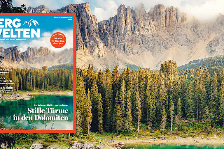 Das aktuelle Bergwelten-Magazin (Ausgabe Oktober/November 2019)