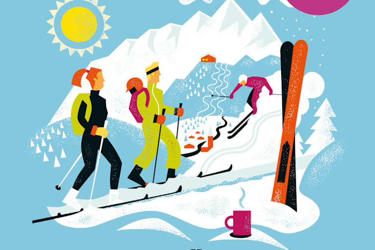 Jetzt überall im Zeitschriftenhandel – das Bergwelten Winter-Special (2018/19) (Foto: Bergwelten)