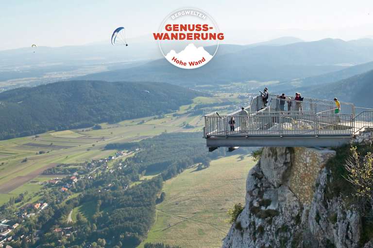 VERSCHOBEN AUF 8.9.2018: Bergwelten Genusswanderung Hohe Wand