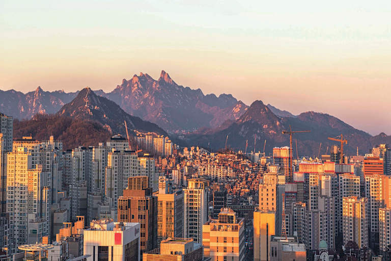 Berge in Südkorea