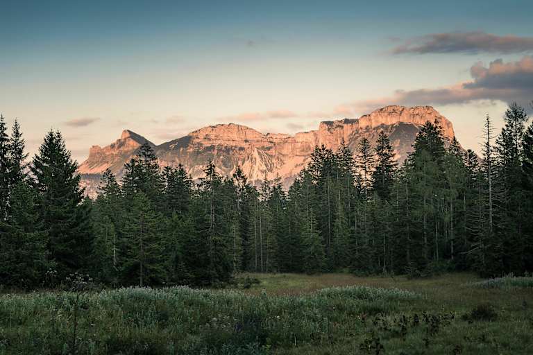 Alpenglühen Loser Wetterregel